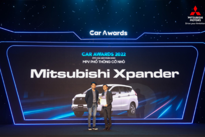 MITSUBISHI XPANDER “MPV CỦA NĂM 2022” TẠI LỄ TRAO GIẢI CAR AWARDS